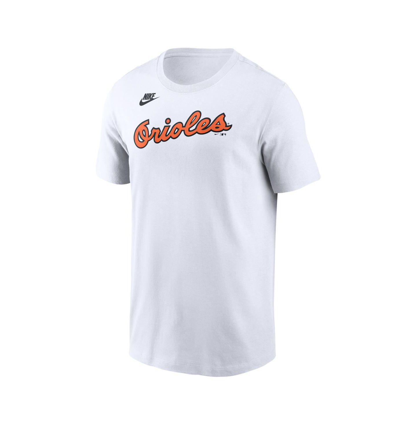Мужская футболка Nike White Baltimore Orioles Cooperstown Collection Wordmark — фото 2