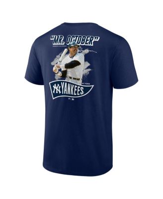 Men's Reggie Jackson Athletic Navy New York Yankees Retired Player Nickname Name & Number T-Shirt