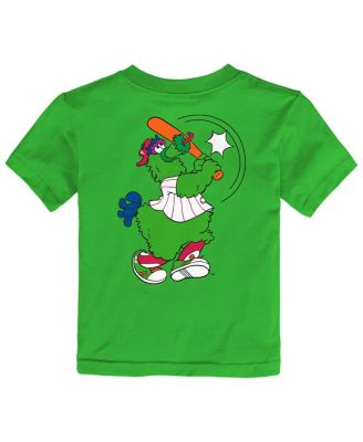 Toddler Green Philadelphia Phillies Phanatic For Kids T-Shirt