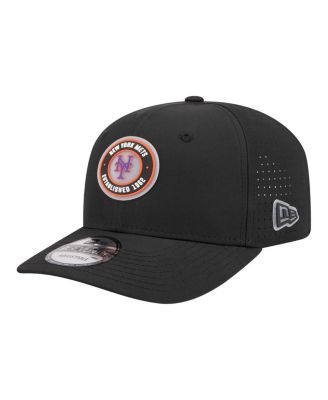 Men's Black New York Mets Circle 9SEVENTY Adjustable Hat