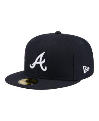 Men's Navy Atlanta Braves City Patch 59FIFTY Fitted Hat