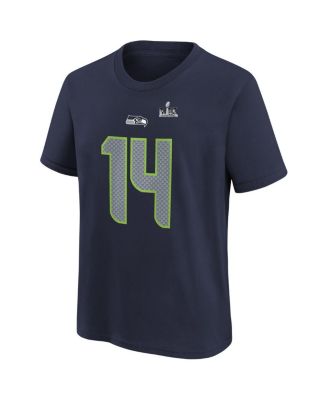 Big Boys and Girls Sam Darnold College Navy Seattle Seahawks Super Bowl LX Name & Number T-Shirt