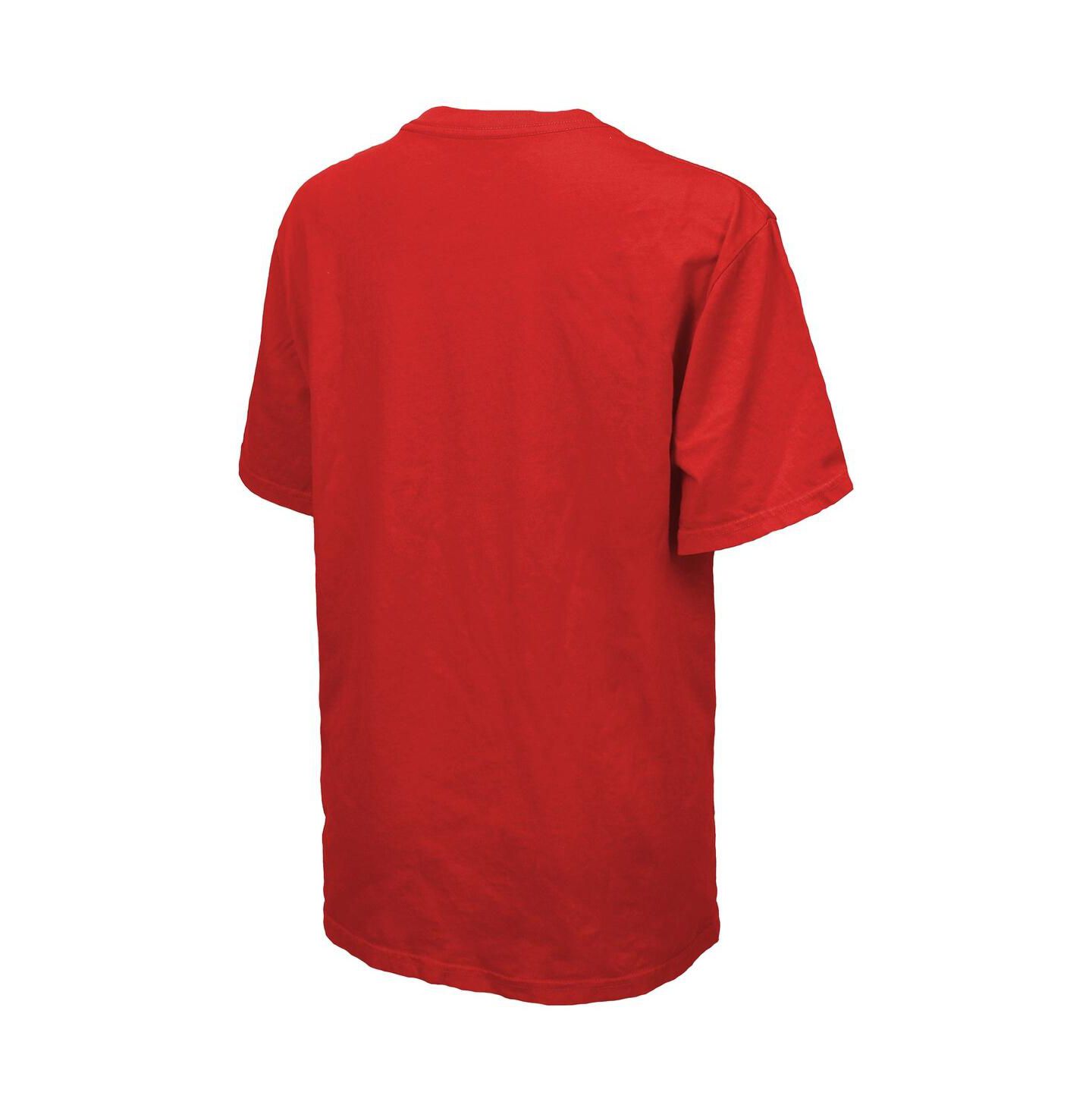Женская футболка Majestic Threads Red Philadelphia Phillies Oversized First Base — фото 3