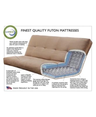 Phoenix Frame-Espresso Finish-Oregon Trail Java Mattress-Storage Drawers