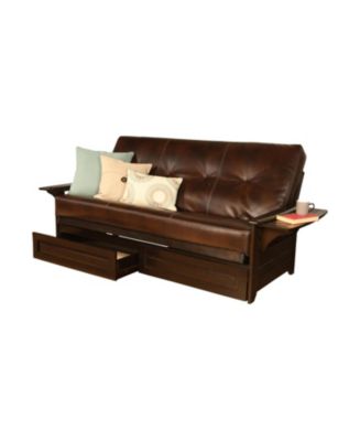 KODIAK Phoenix Frame-Espresso Finish-Oregon Trail Java Mattress-Storage ...