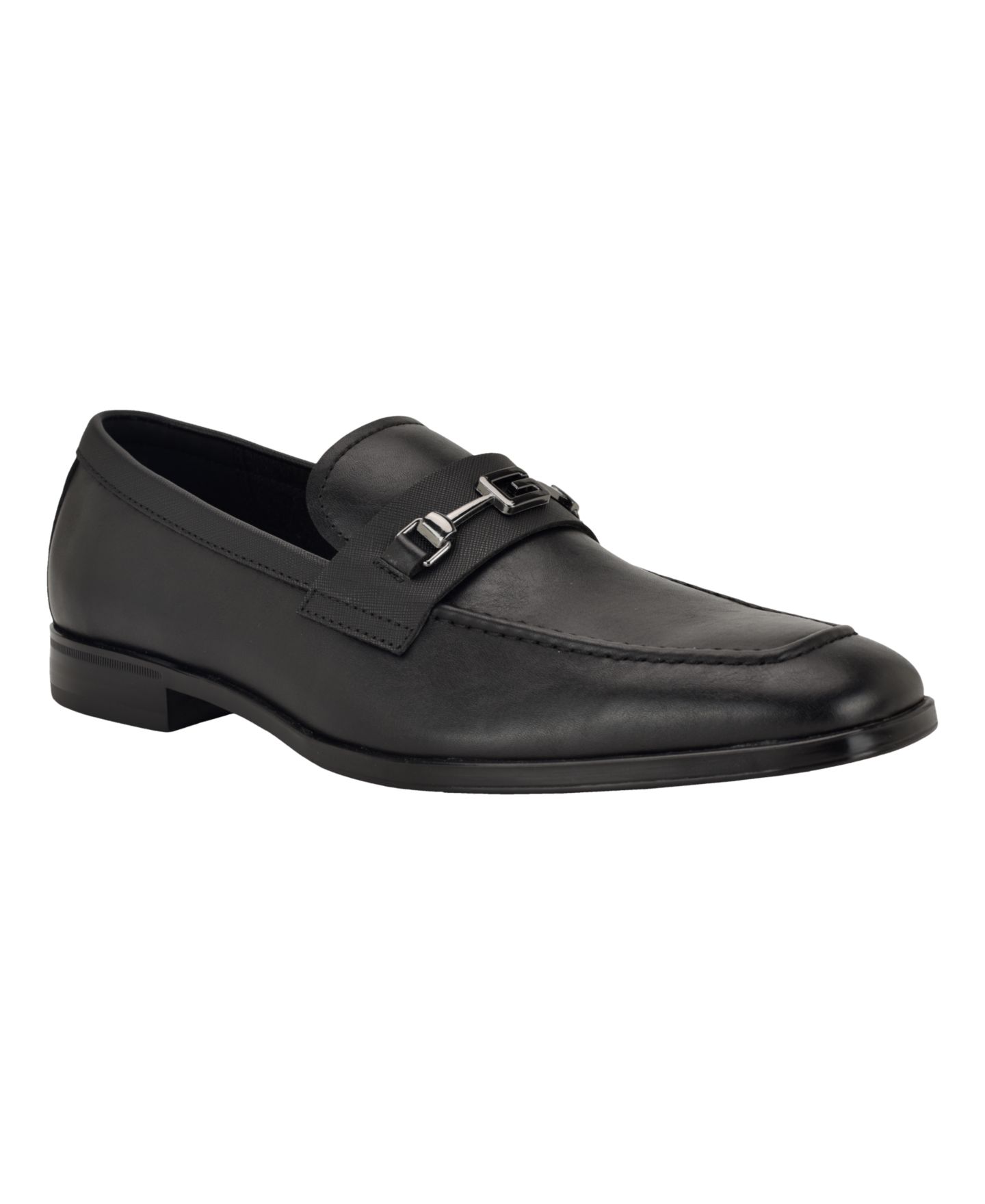 Мужские туфли GUESS Hiccom Dress Loafers, цвет: Чёрный — фото 1