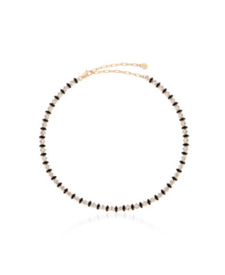 Marquise Beaded Choker Necklace