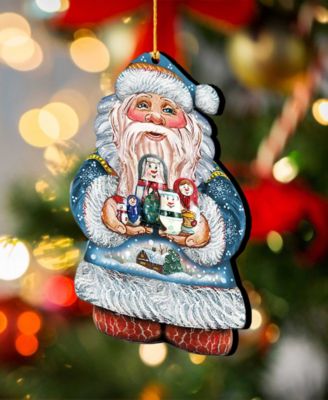 Nesting Matreshka Holiday Ornaments, Set of 3