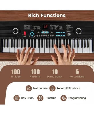 61 Key Electric Portable Digital Keyboard Piano for Beginner