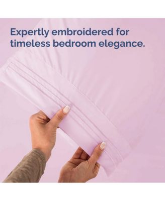 Pillowcase Set of 4 Soft Double Brushed Microfiber - Queen