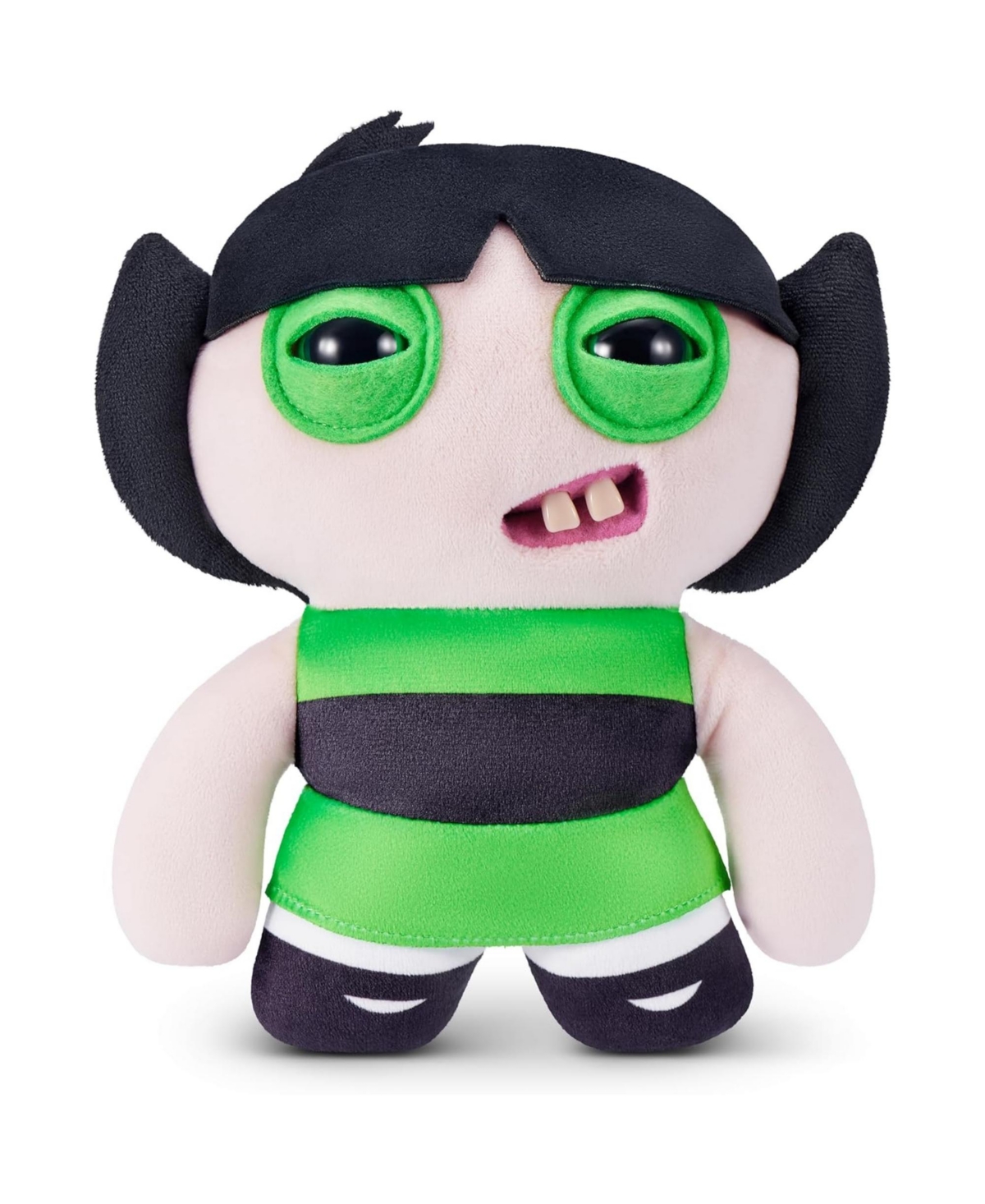 Fuggler Zuru Powerpuff Girls Buttercup Funny Ugly Monster Plush Toy 9 Inch