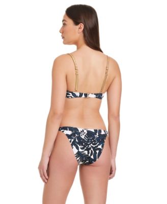 Women's Rich and Famous Deep Scoop Neck Bikini Top