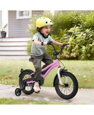 Kids Bike 14 Inch Children Training Bicycle with 2 Brake for 3-5 Years Old