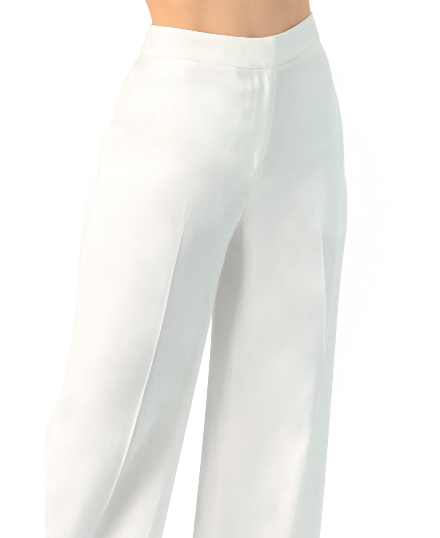 Women's Striped Wide-Leg Pants