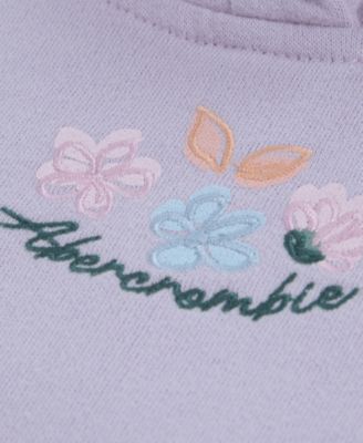 Toddler Girls' 2T-5T Essentials Embroidered Pullover Hoodie