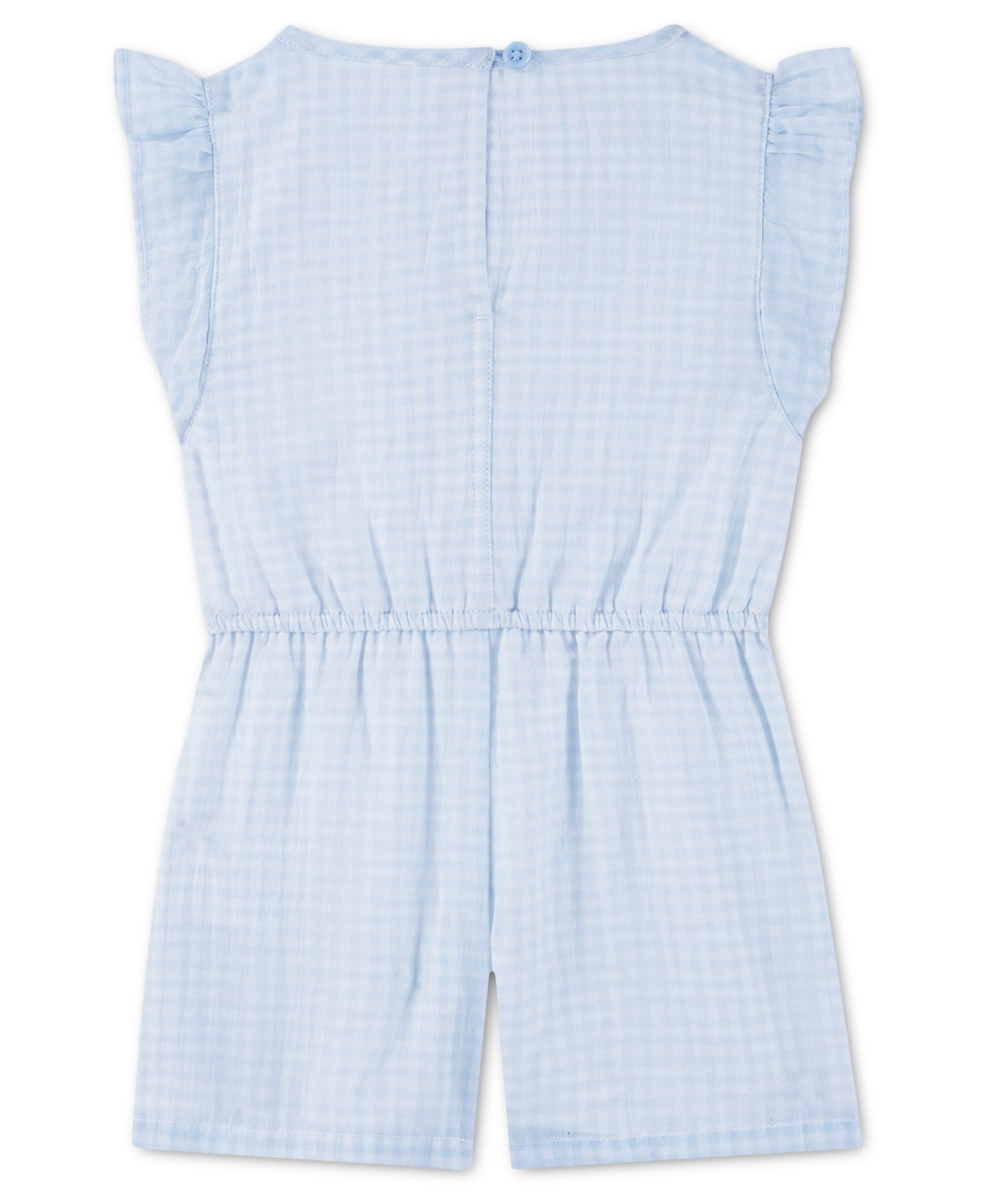Комбинезон abercrombie kids Crewneck Romper для девочек-малышей, цвет: Синий — фото 2