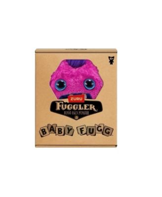 Zuru  Baby Fug Greedy Grinner Purple Funny Ugly Monster Plush Toy 3.5 Inch