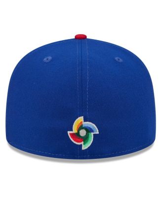 Men's Blue/Red Puerto Rico Baseball 2026 World Baseball Classic 59FIFTY Fitted Hat
