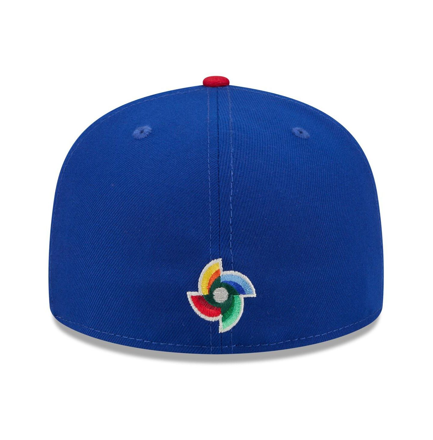 Мужская кепка New Era Blue/Red Puerto Rico Baseball 2026 World Baseball Classic 59FIFTY Fitted Hat — фото 4