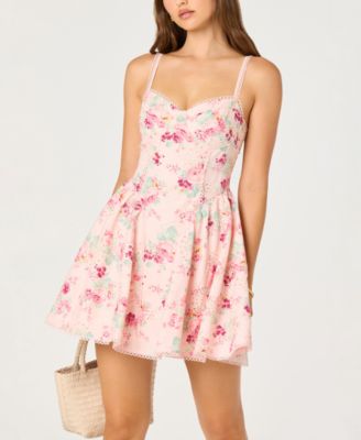 Women's Birdie Printed Tiered Dress