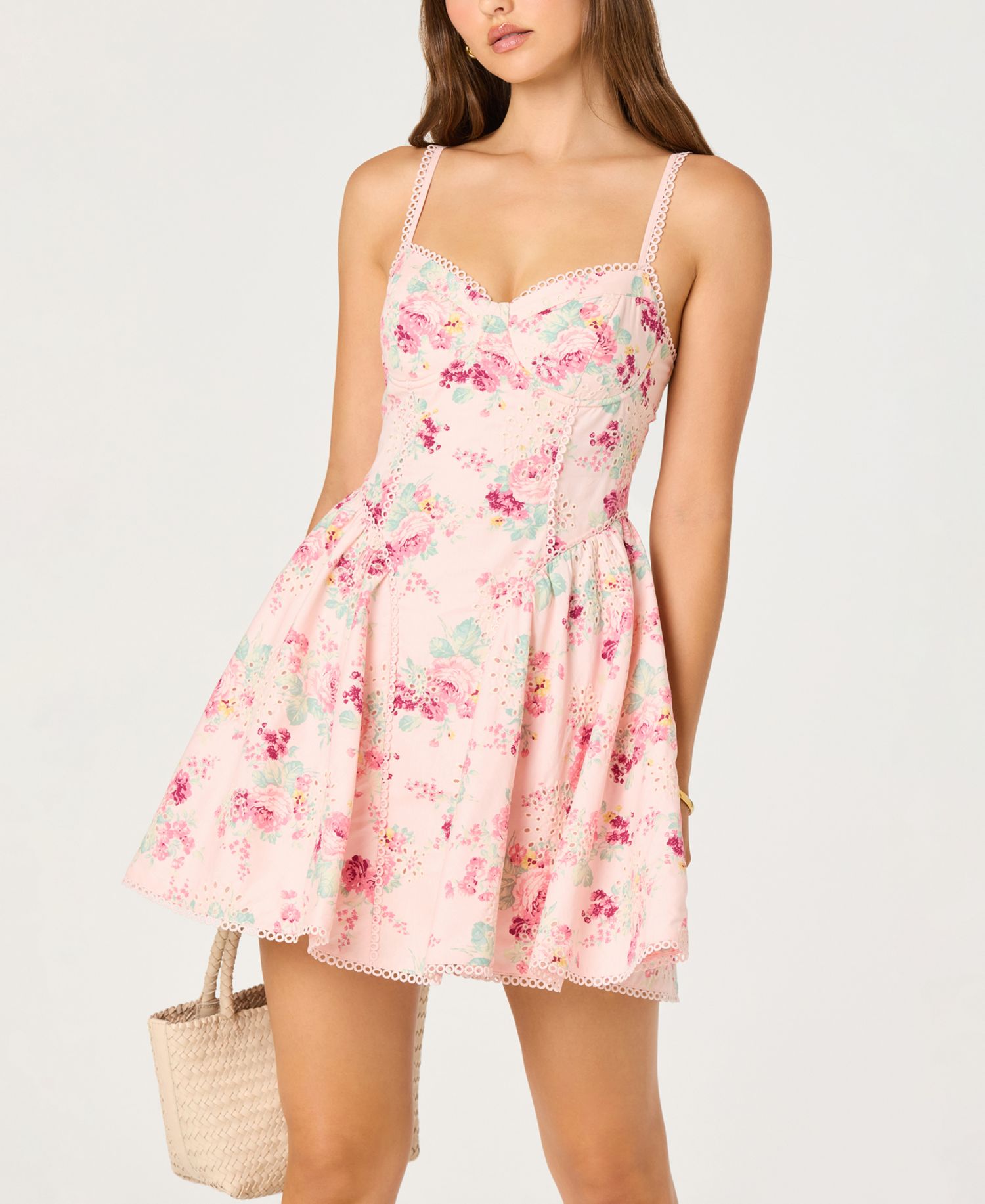 Women's Birdie Printed Tiered Dress