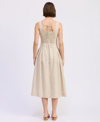 Women's Blakely Sleeveless Boat Neck Midi Dress