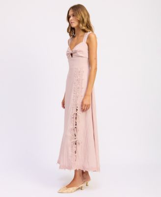 Women's Tailored Megan Sweetheart Neck Maxi Dress