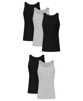 Men's Ultimate Crewneck Tank Undershirt, 5-Pack