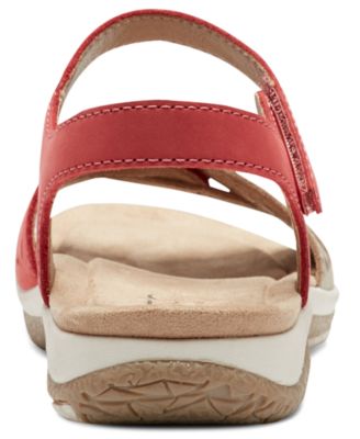 Women's Sylo Perforated Leather Flat Sandals