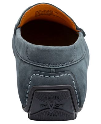 Motor Smooth Moc-Toe Penny Driver Slip-On Shoes