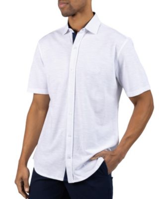 Men's Slub Pique Short Sleeve Shirt