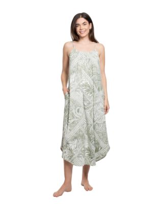 Women's Sleeveless Midi Gown