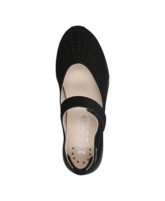 Women's Marsia Leather Ballet Flat with Straps