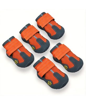 Anti-Slip Dog Boots for Large Breeds with Reflective Straps