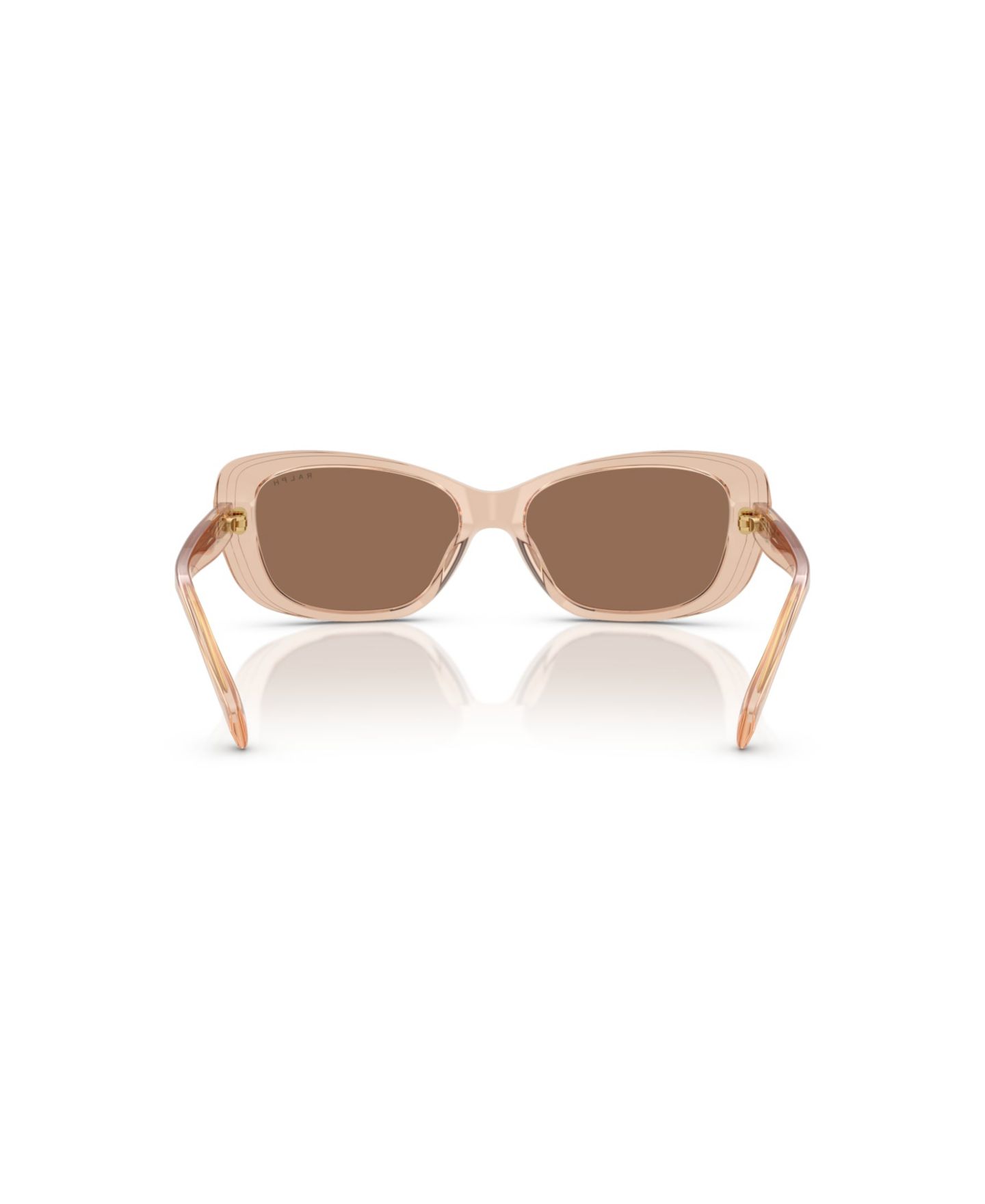 Женские прямоугольные солнцезащитные очки Ralph by Ralph Lauren RA5322U, цвет: Коричневый — фото 4