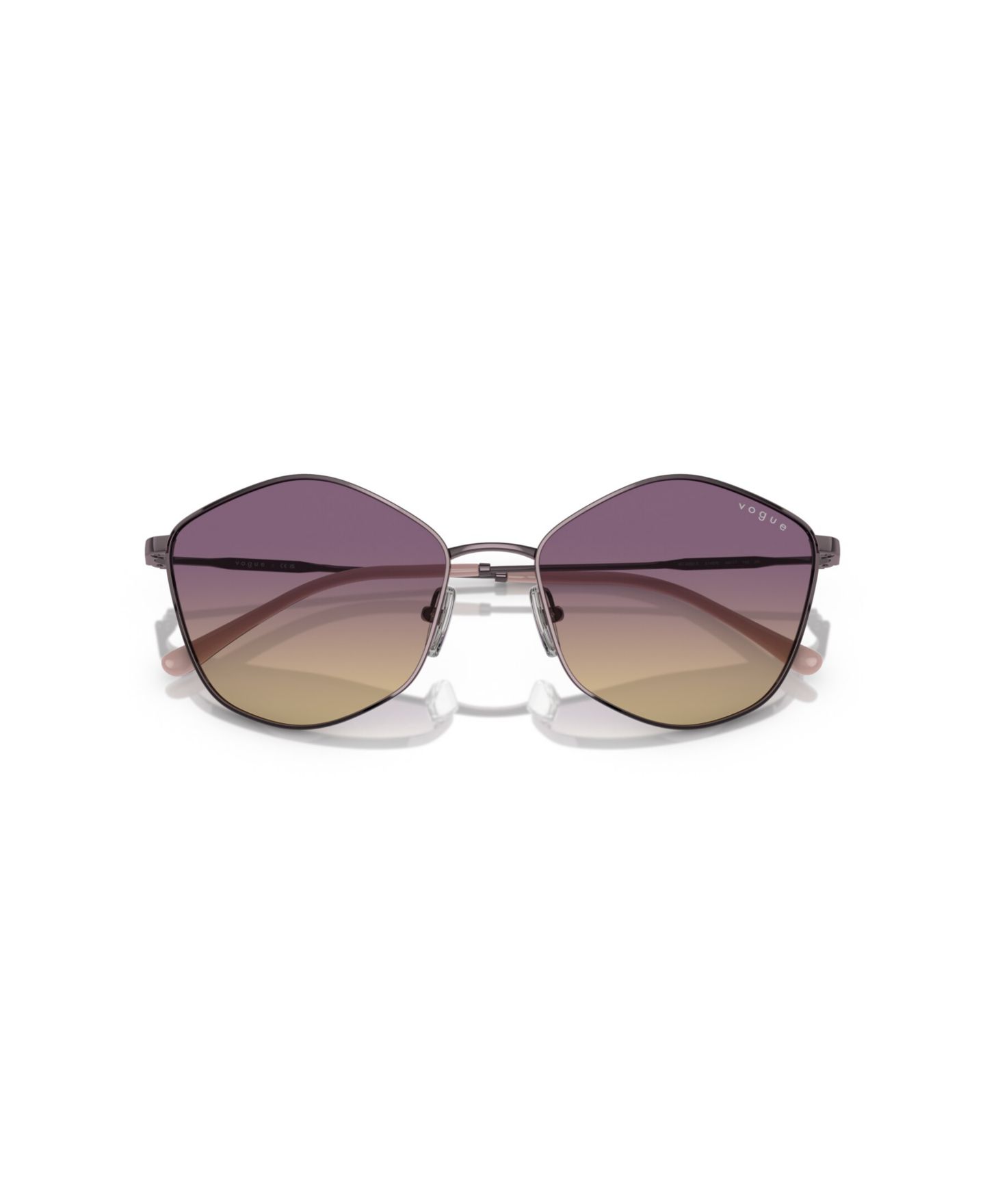 Женские солнцезащитные очки Vogue Eyewear Geometric Sunglasses, VO4282S, цвет: Фиолетовый — фото 5