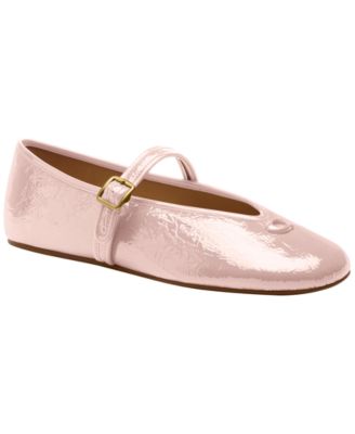 Women's Sculpted C Crinkle Patent Leather Soft Mary Jane
