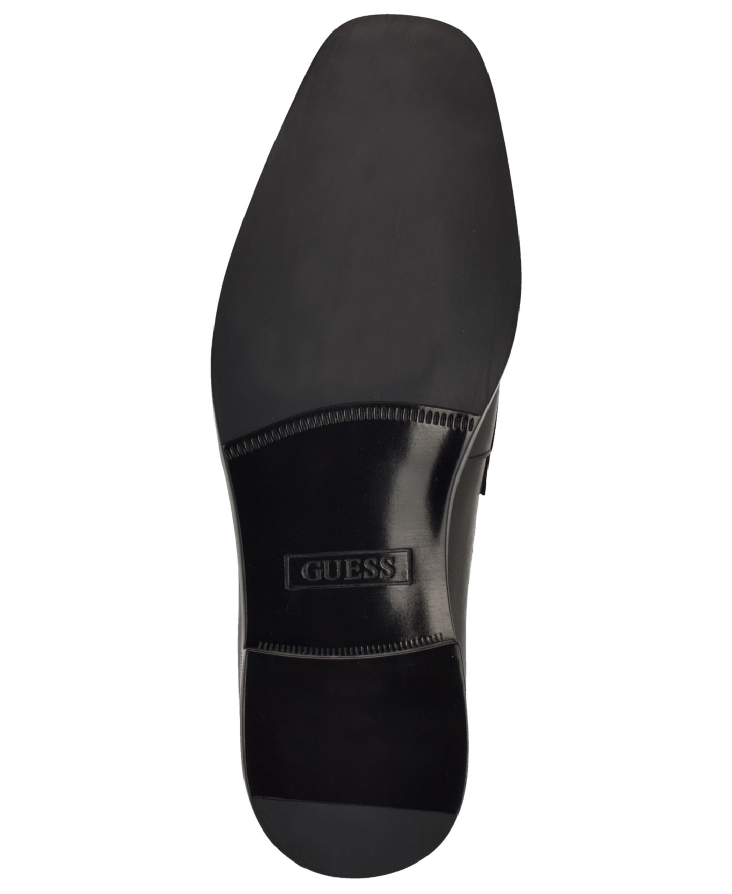 Мужские туфли GUESS Hiccom Dress Loafers, цвет: Чёрный — фото 5