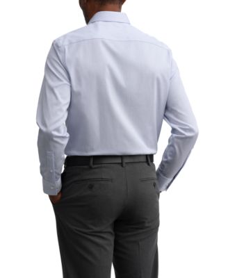 Men's Slim-Fit Poplin Dress Shirt