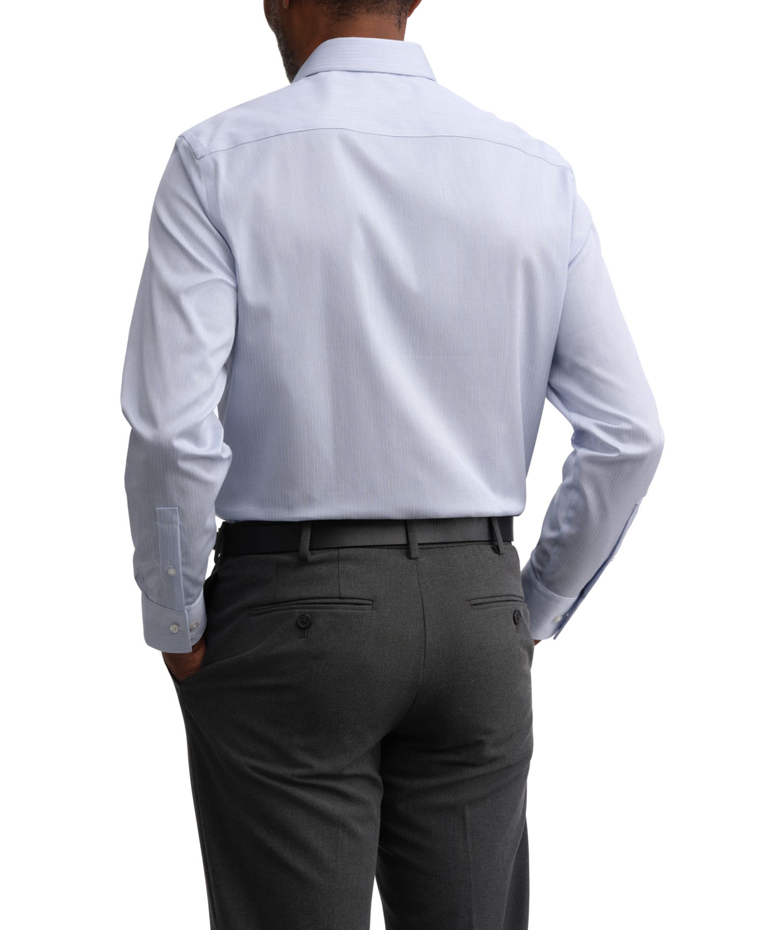 Men's Performance Wrinkle-Free Slim-Fit Dress Shirt