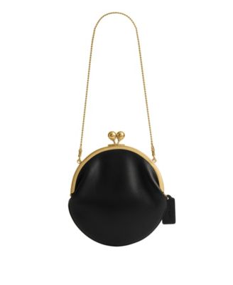 Kisslock Mini Leather Pouch 20