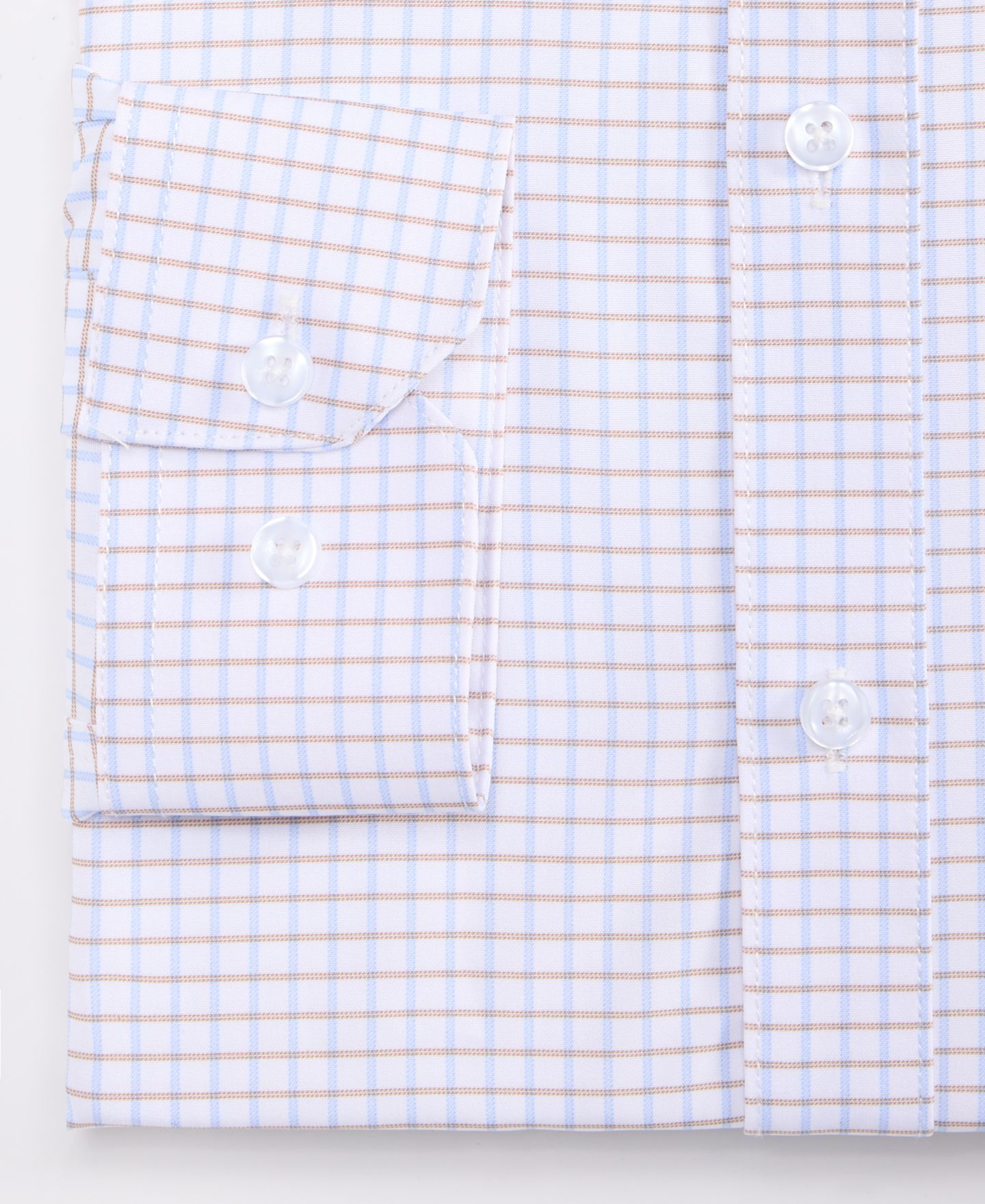Мужская рубашка Dylan Park Slim-Fit Performance Four-Way Stretch Dress Shirt, цвет: Белый — фото 9