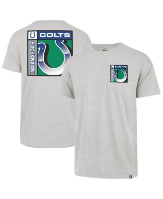 Men's Gray Indianapolis Colts Chrome Plate Franklin T-Shirt