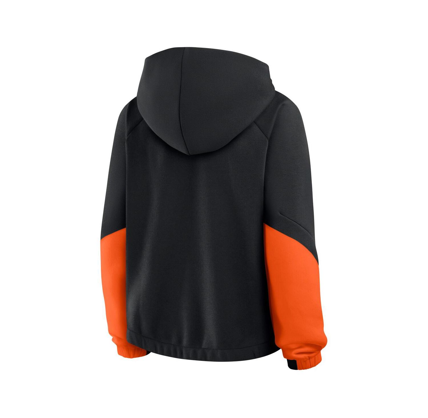 Women's Black San Francisco Giants Oversized Time to Win Pullover Hoodie
