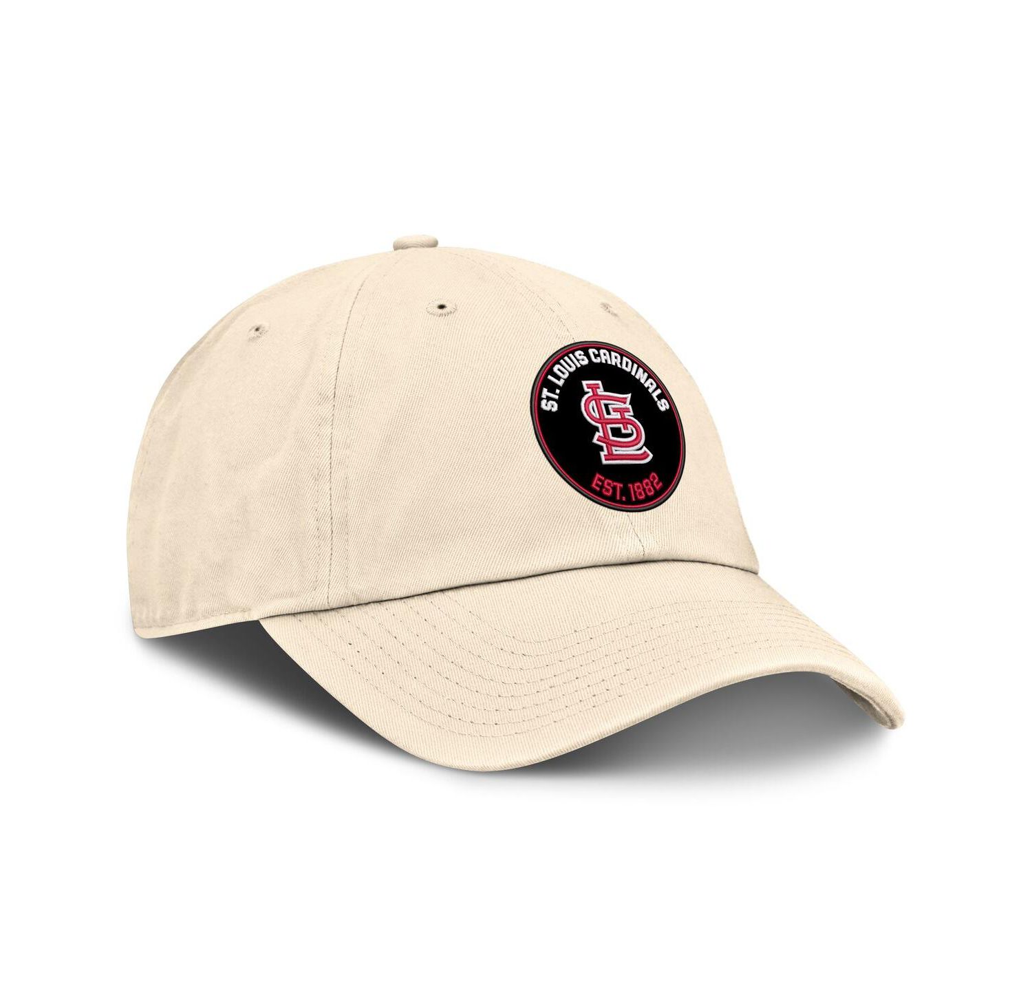 Men's Natural St. Louis Cardinals Cooperstown Collection Club Adjustable Hat