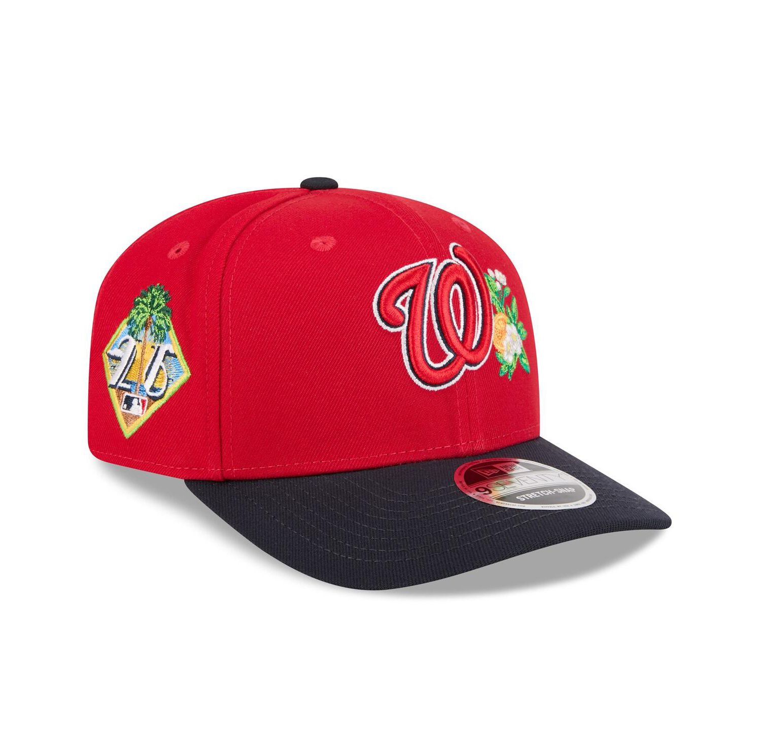 Men's Red/Navy Washington Nationals 2026 Spring Training 9SEVENTY Adjustable Hat