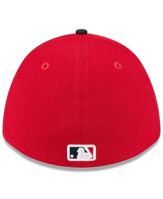 Men's Red/Navy Atlanta Braves 2026 Spring Training M-Crown 39THIRTY Flex Hat