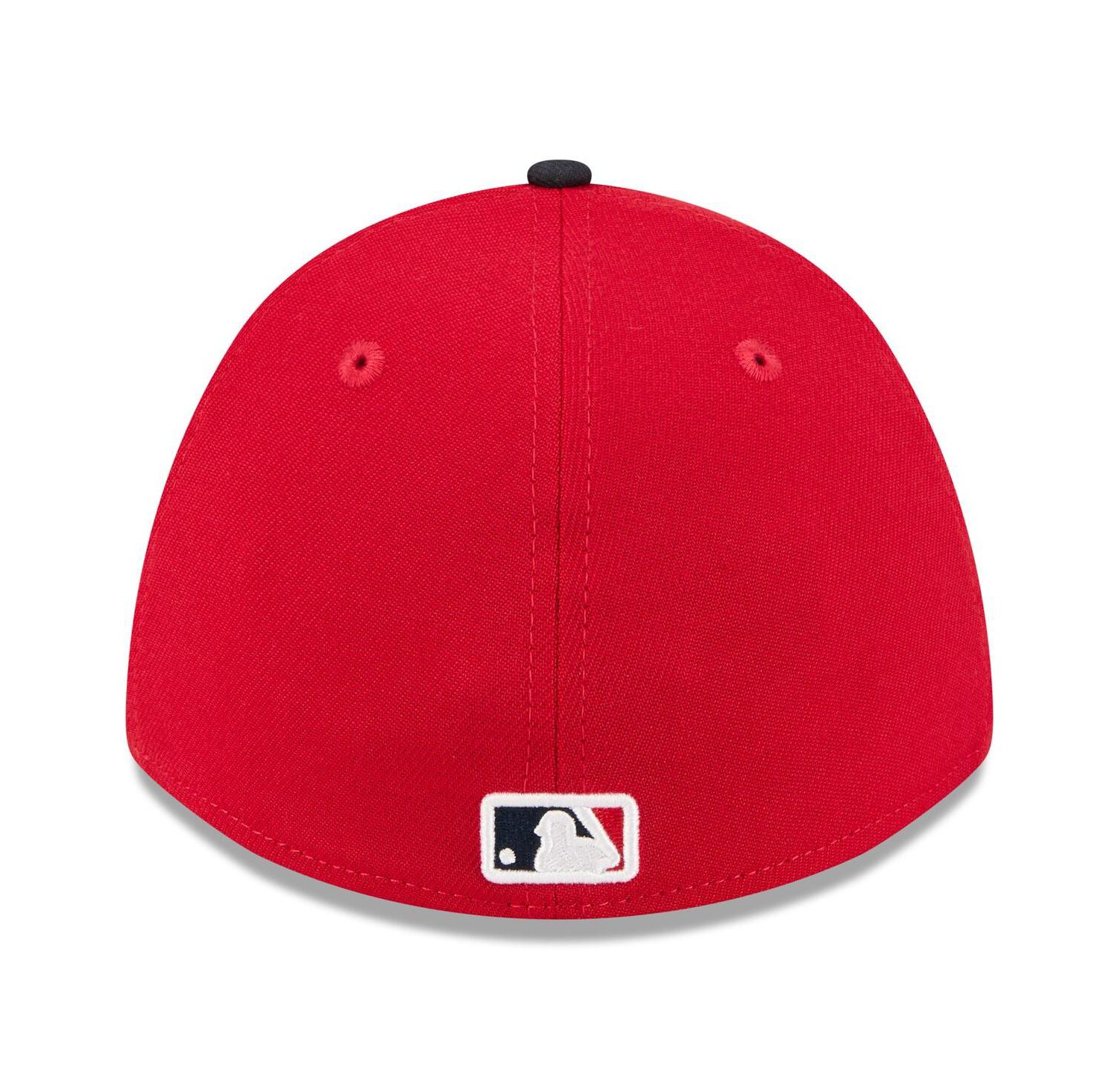 Men's Red/Navy Atlanta Braves 2026 Spring Training M-Crown 39THIRTY Flex Hat
