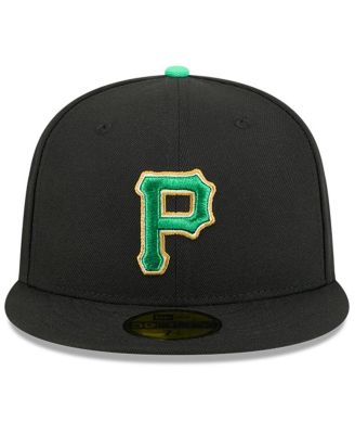 Men's Black Pittsburgh Pirates 2026 St. Patrick's Day 59FIFTY Fitted Hat