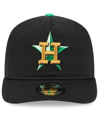 Men's Black Houston Astros 2026 St. Patrick's Day 19TWENTY Adjustable Hat